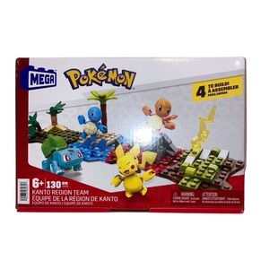 Pokémon Kanto Region Team Building Set New